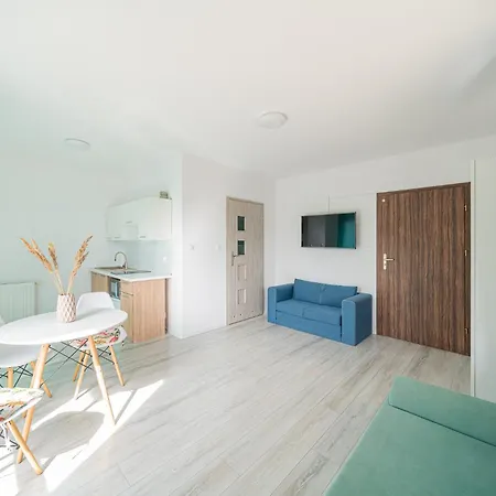 01, Rodzinny Z Tarasem, Centrum - Nadmorska 26 Апарт-отель Грзибово