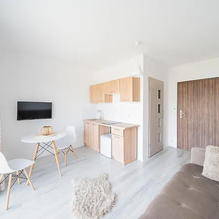 01, Rodzinny Z Tarasem, Centrum - Nadmorska 26 Апарт-отель Грзибово